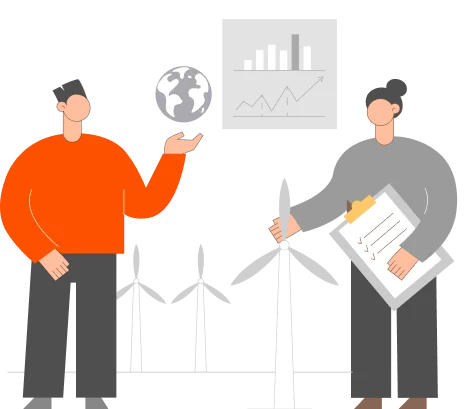 Energy and Environment translation services illustration